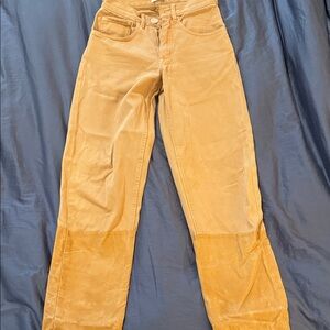 Older Brother Waxed Panel Jeans - Kakishibu